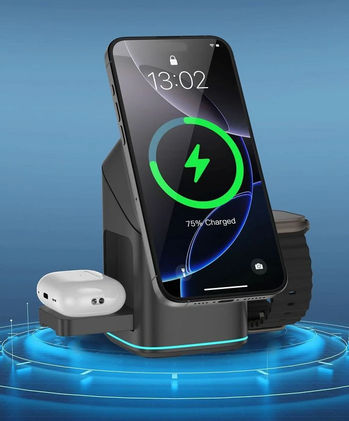 4 in 1 Wireless Charging Station manufacturers